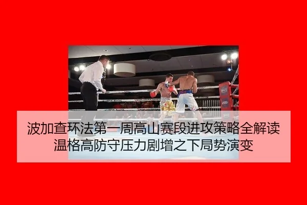 波加查环法第一周高山赛段进攻策略全解读 温格高防守压力剧增之下局势演变