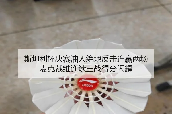 斯坦利杯决赛油人绝地反击连赢两场 麦克戴维连续三战得分闪耀